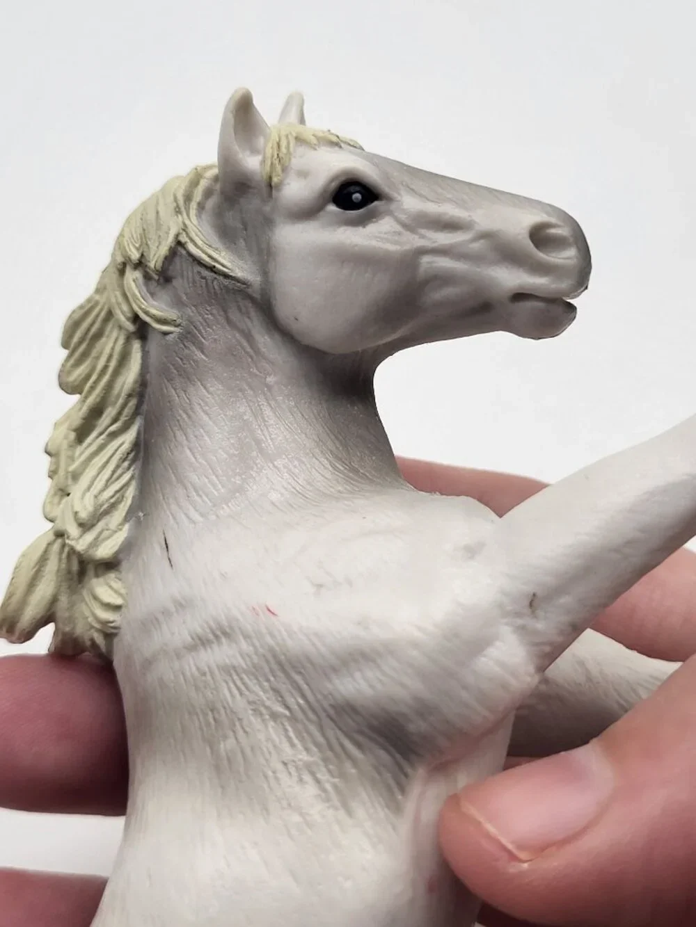 Blip Toys Galloping Mare White Horse Toy 2019 Animal Planet Figurine